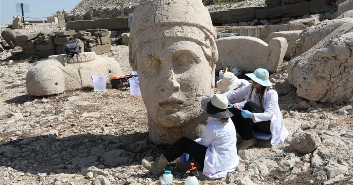 Nemrut’un Heykellerine Nano Teknolojiyle Koruma