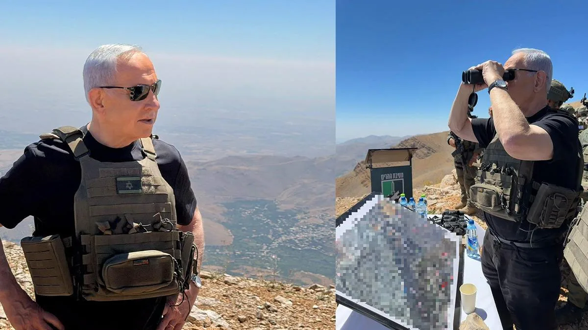 Netanyahu’nun Suriye’ye Yasa Dışı Ziyareti!