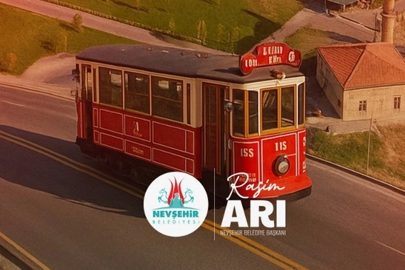 Nevşehir’de Nostaljik Tramvay Yolculuğu Başlıyor!