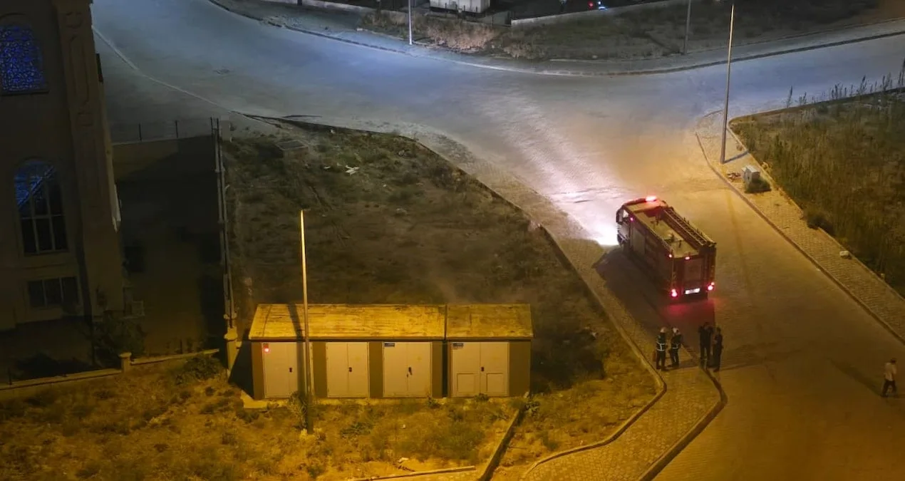 Nevşehir’de Trafo Patladı, Yangın Kontrol Altında