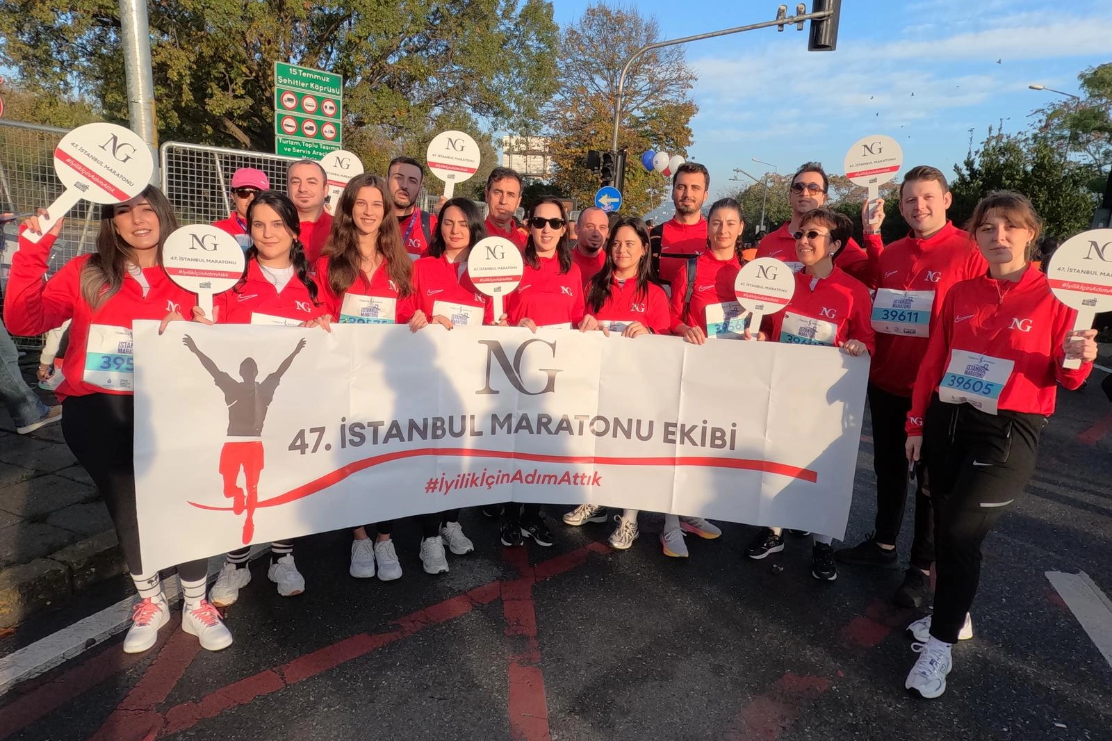 NG Grup, İstanbul Maratonu’nda İyilik İçin Koştu!