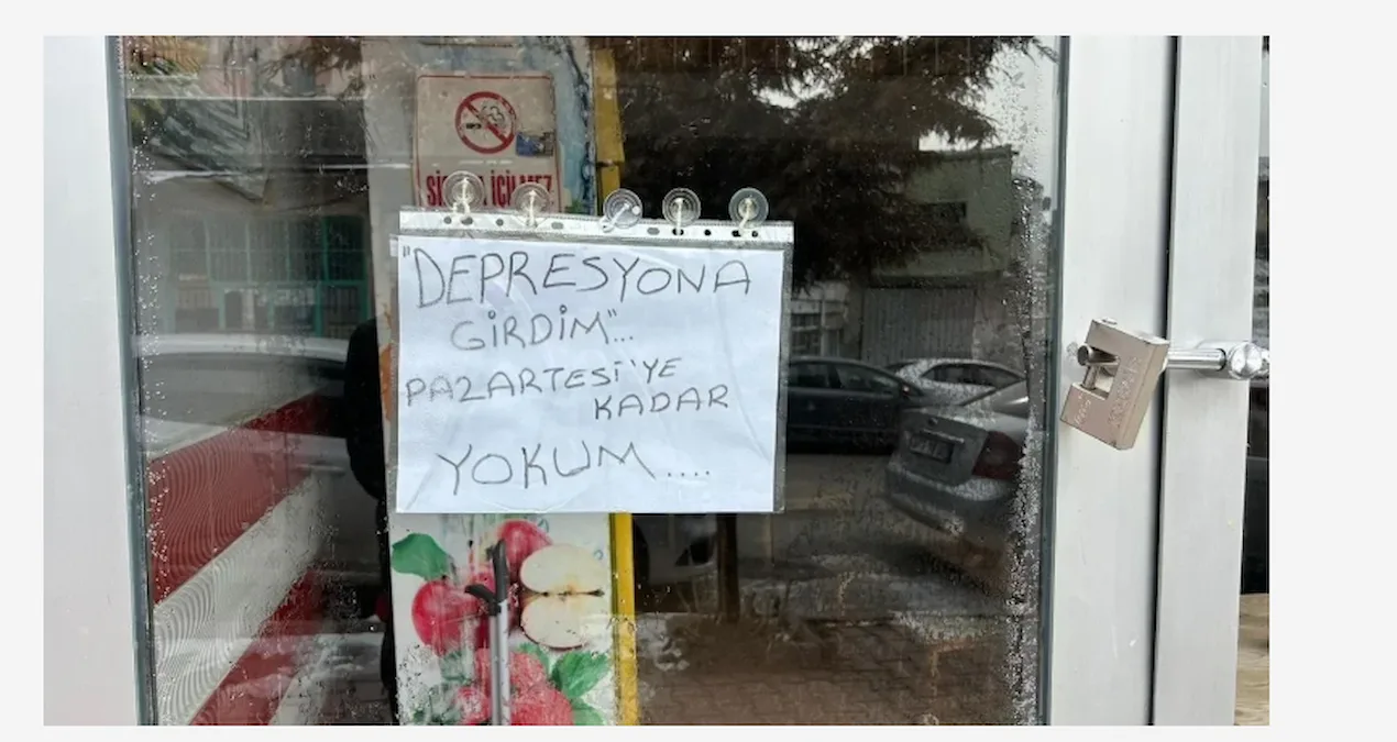 Niğde’de Esnaf, Depresyon Nedeniyle Kapatıyor!