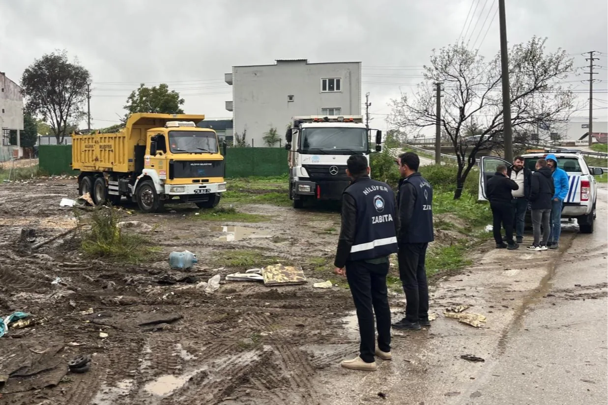 Nilüfer Belediyesi’nden Yaylacık Mahallesi’nde Temizlik Çalışması