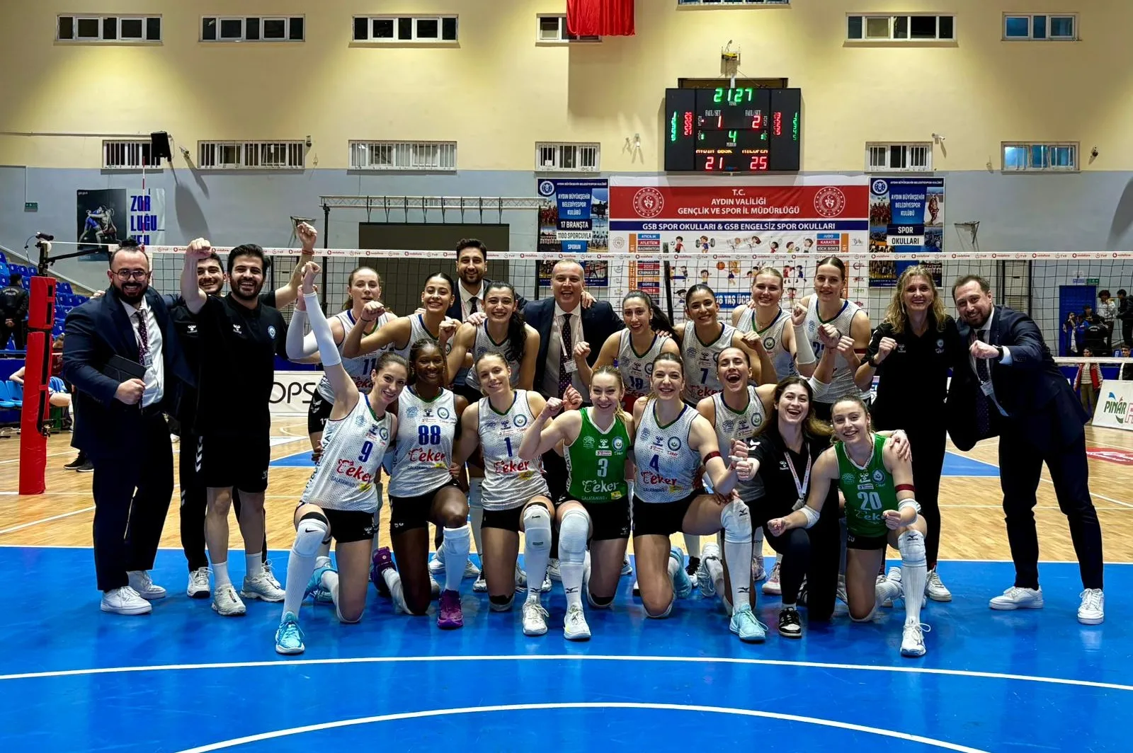 Nilüfer Belediyespor Eker’den muhteşem dönüş