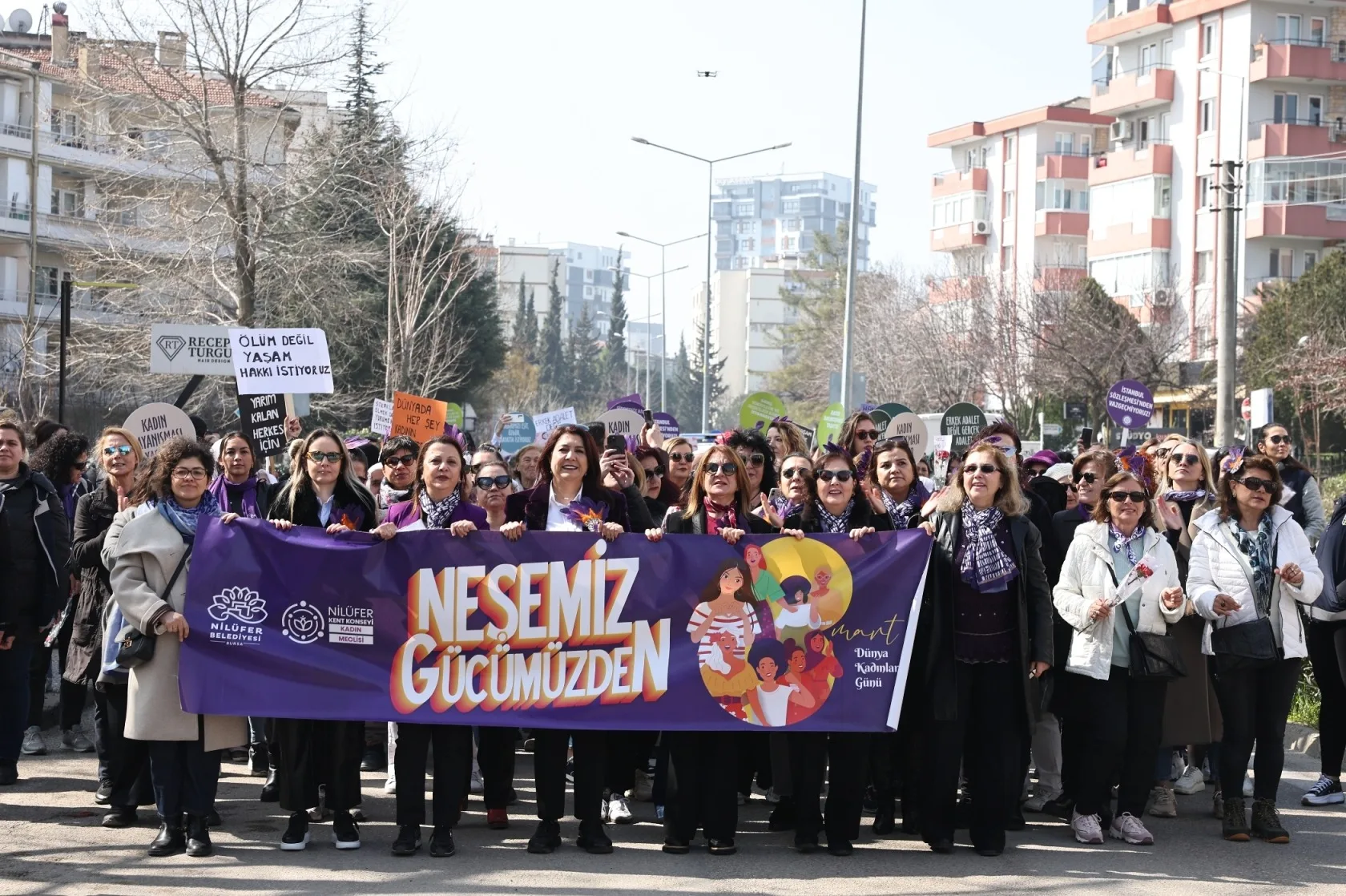 Nilüfer’de 8 Mart etkinlikleri “Eşitlik Ses İster Biz Buradayız” sloganıyla başlıyor