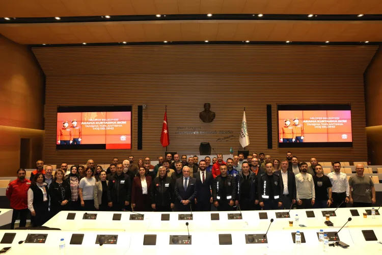Nilüfer’de Afetlere Karşı Gönüllü Ekibi Kuruldu