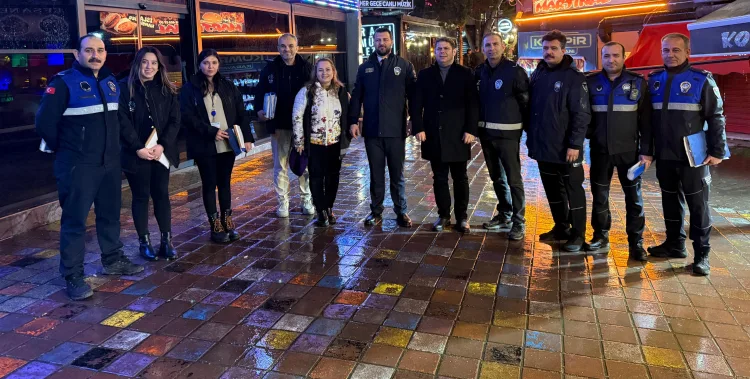 Nilüfer’de Gece Denetimleriyle Güvenli Eğlence!
