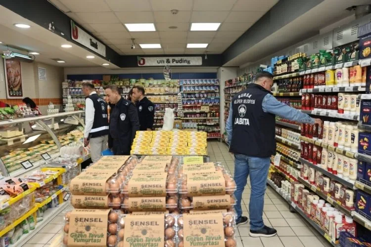 Nilüfer’de Marketlere Sıkı Denetim Uygulandı!