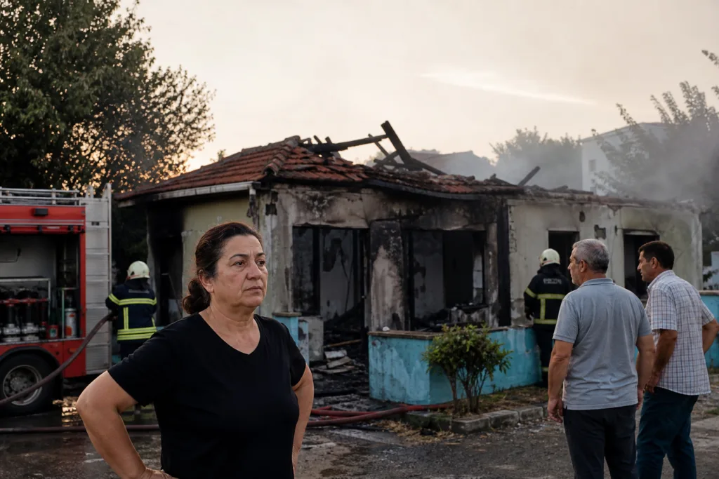 Nilüfer’de Müstakil Evde Yangın: Ekipler Müdahale Etti