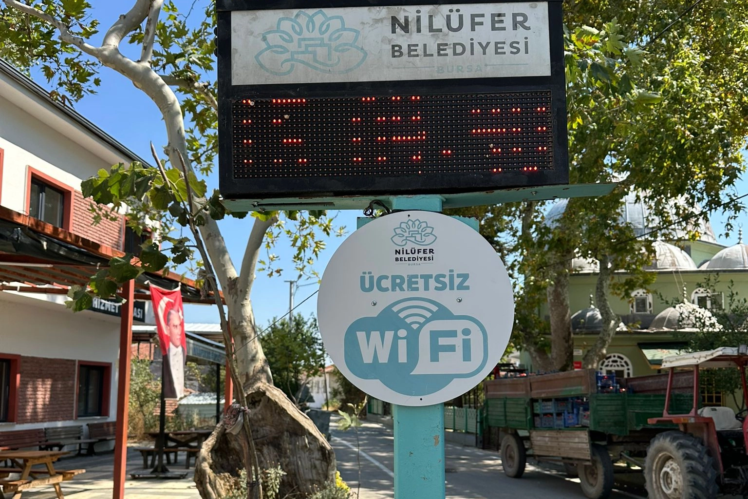 Nilüfer’de Ücretsiz İnternet Noktası 40’a Çıktı!
