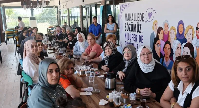 Nilüferli kadınlar “Mahallede Sözümüz Var” diyerek kent yönetimine katılıyor
