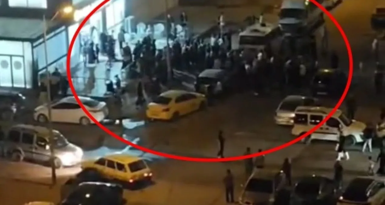 Nişan kavgası sokağa taştı: Sandalyeler havada uçuştu