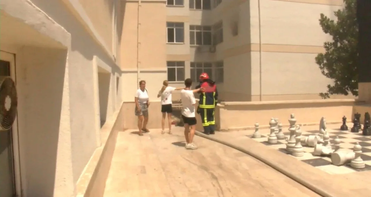 Nişantaşı’ndaki okulda yangın paniği!