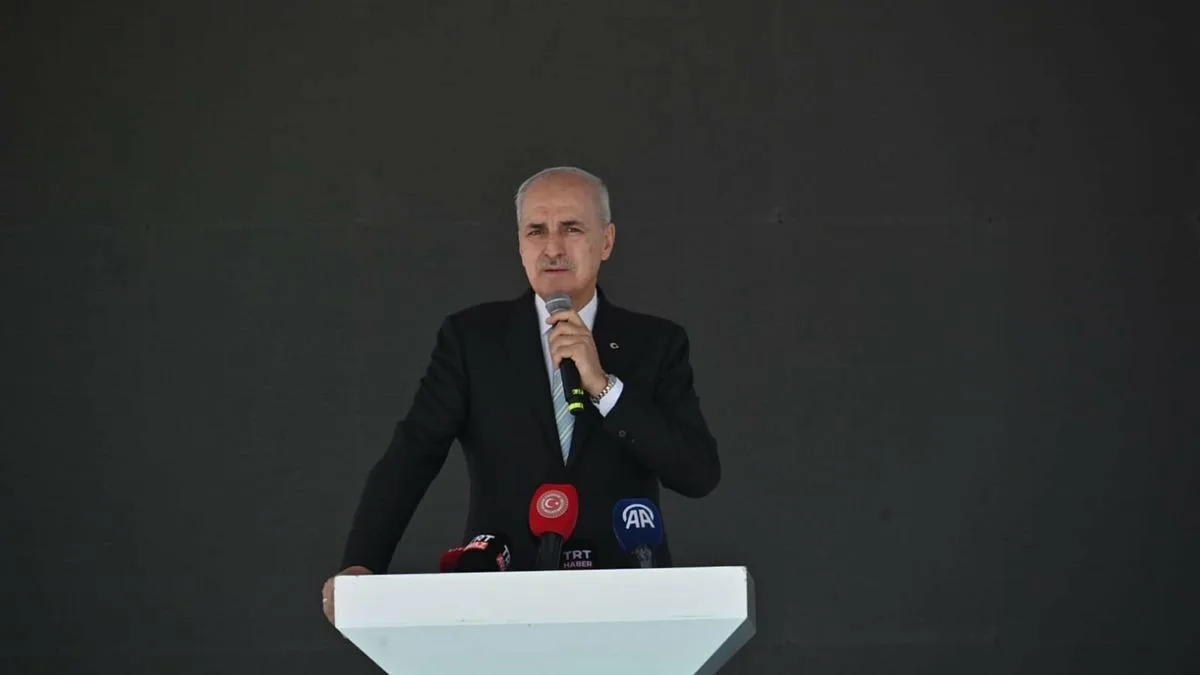 Numan Kurtulmuş Çanakkale’de Anma Töreninde