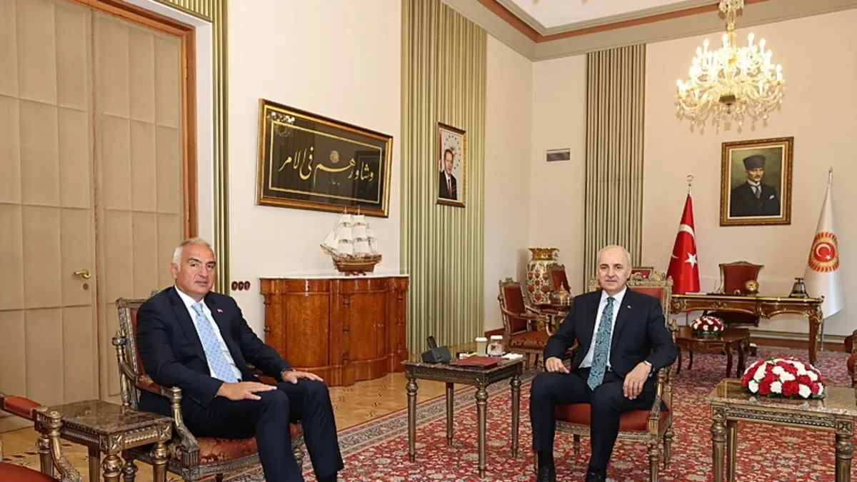 Numan Kurtulmuş, Ersoy’u Makamında Ağırladı