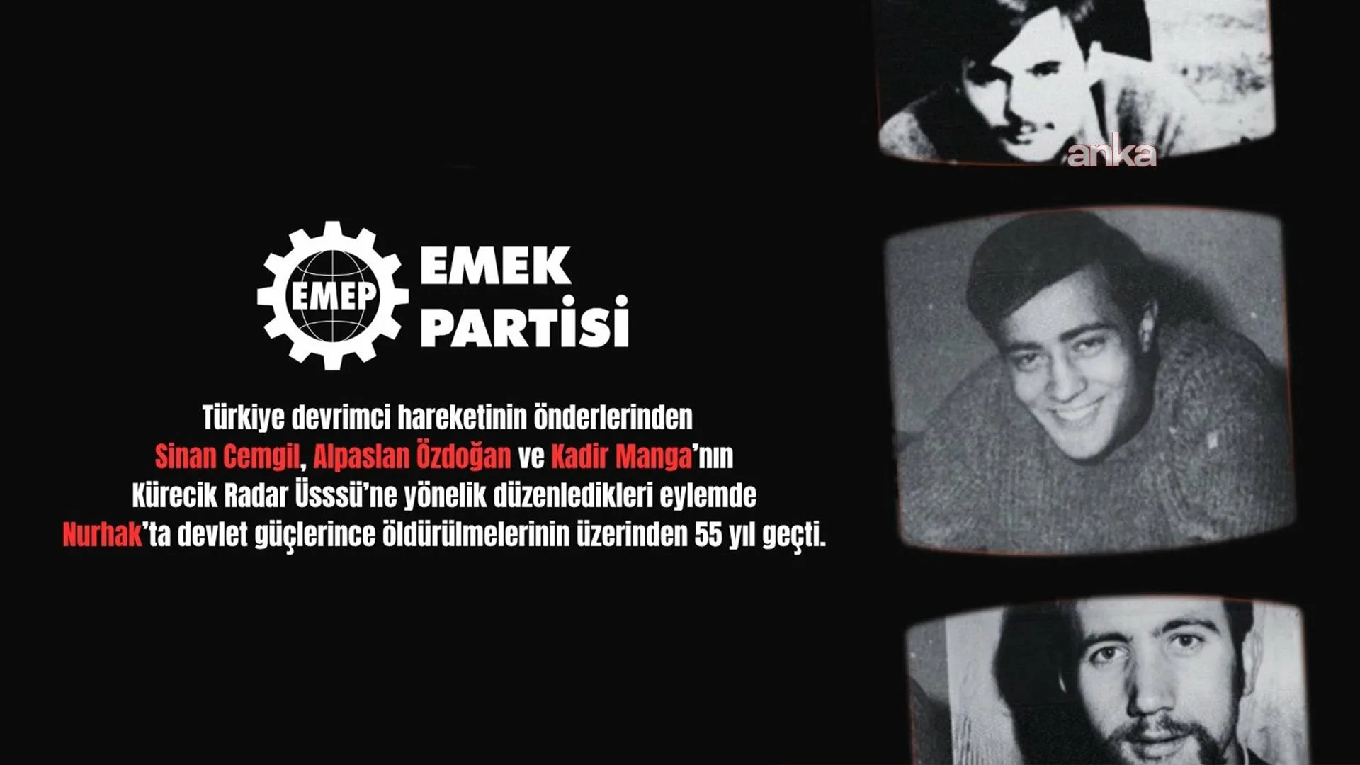 Nurhak’ta 55 Yıl: Mücadele ve Anma
