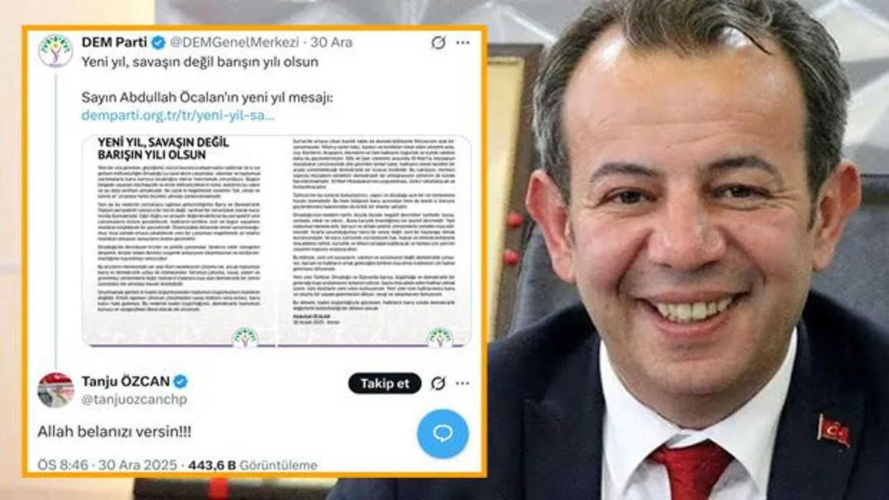 Öcalan’ın 2026 Mesajına Özcan’dan Sert Tepki!
