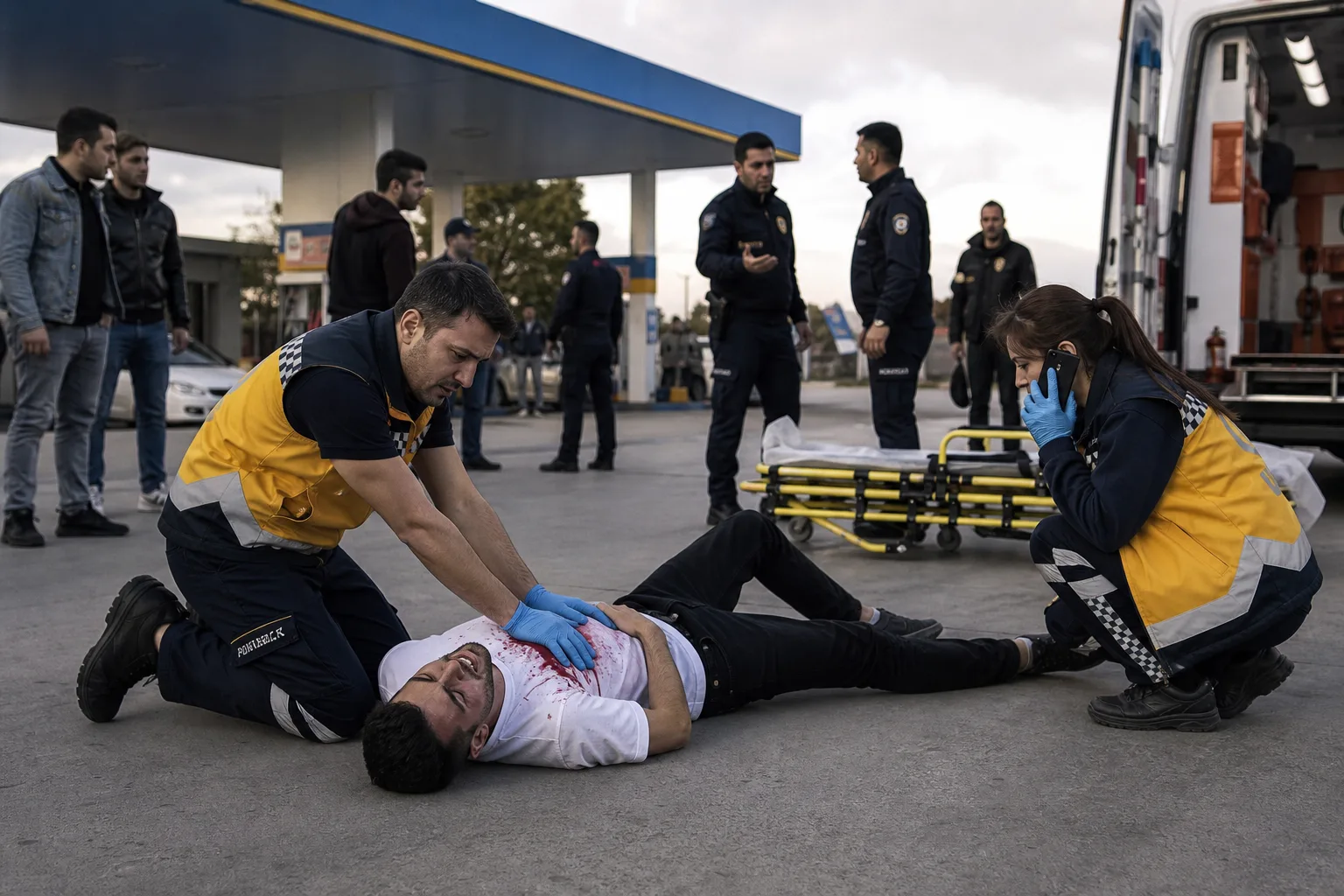 Odunpazarı’nda Bıçaklı Kavga: 1 Kişi Ağır Yaralandı