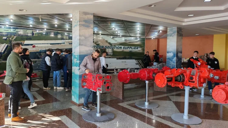 Öğrenciler HEMA Endüstri’yi Yerinde İnceledi