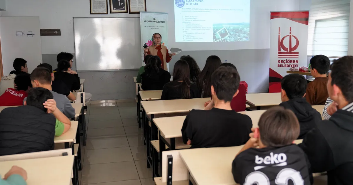 Öğrencilere Çevre ve Sıfır Atık Eğitimi Verildi