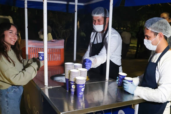 Öğrencilere Sıcak Çorba Desteği Antalya’da!