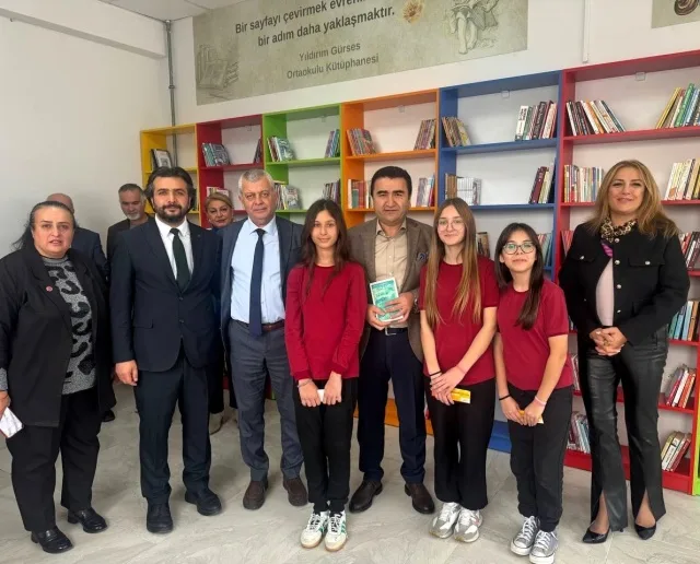 Öğrencilere Yeni Kütüphane, Geleceğe Işık!