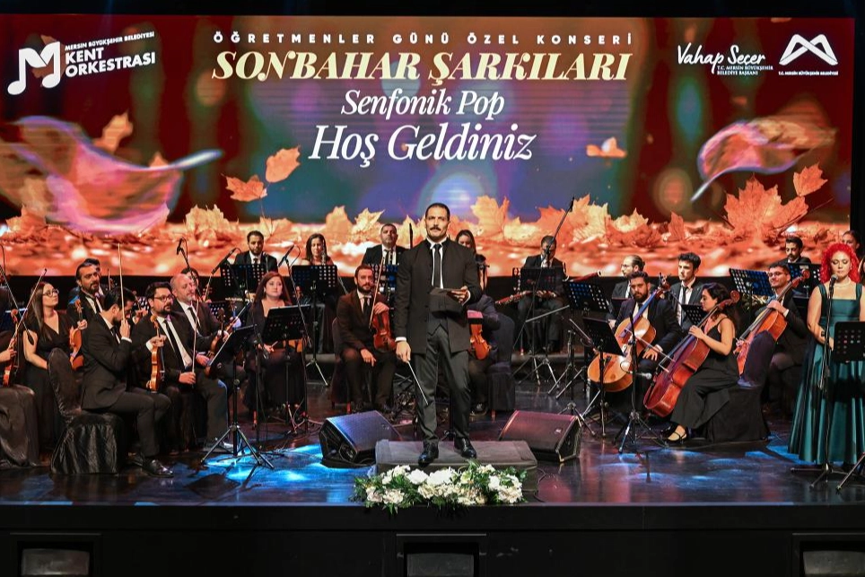 Öğretmenler Günü’nde Mersin’de Senfonik Coşku!
