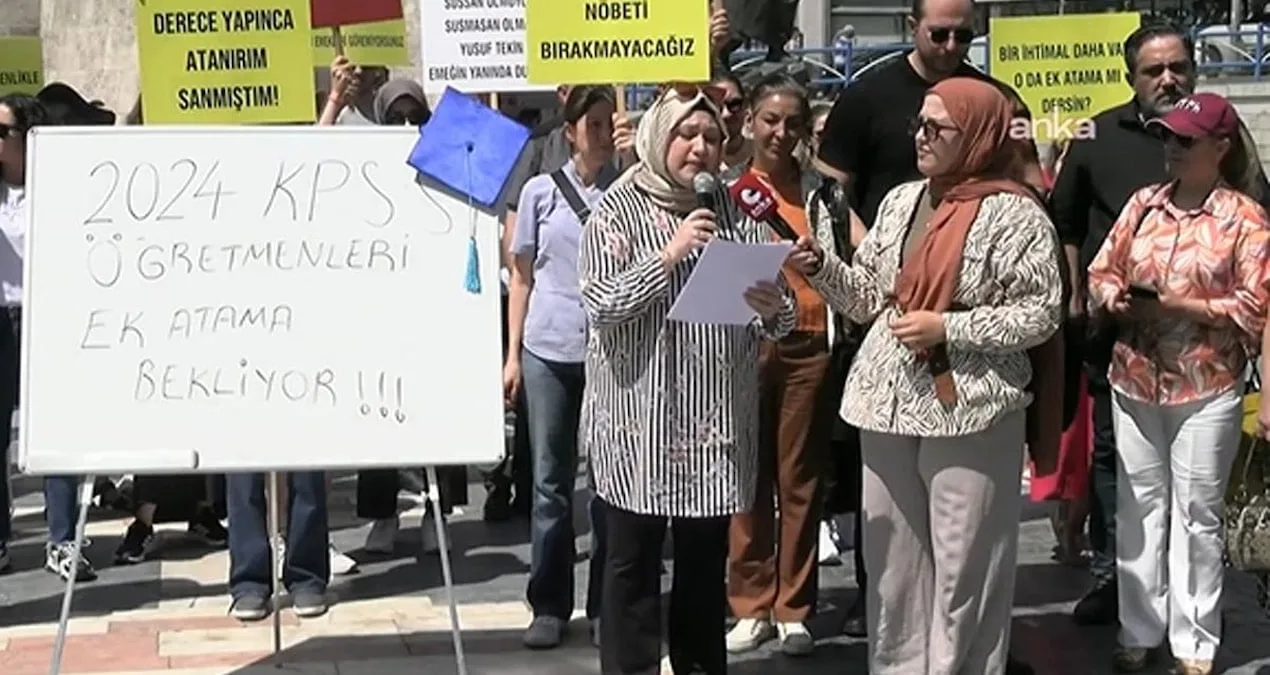 Öğretmenler Hakkını İstiyor: Adalet Çağrısı!