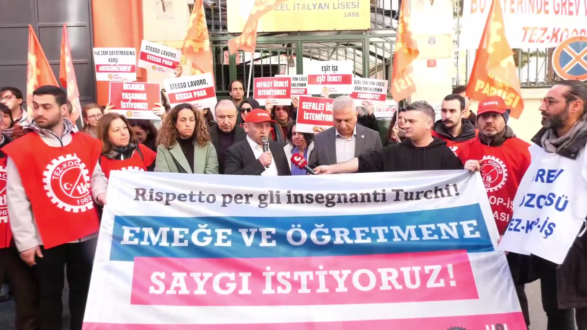 Öğretmenlerden Grev: EMEP Destek Verdi!