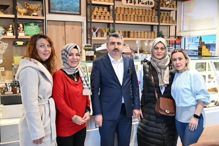 Başkan Oktay Yılmaz'ın Şükraniye Mahallesi'ni ziyaret etmesi