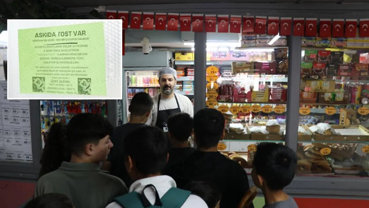 Okulda ‘Askıda Tost’ Kampanyası Hayata Geçti!