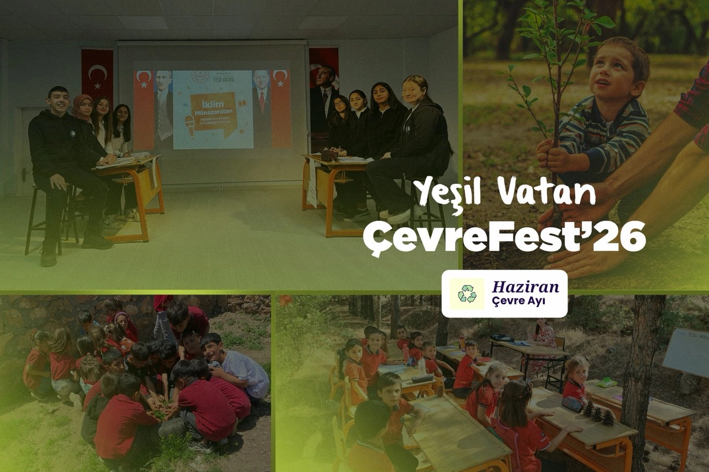 Okullarda Haziran Çevre Teması: ÇevreFest’26