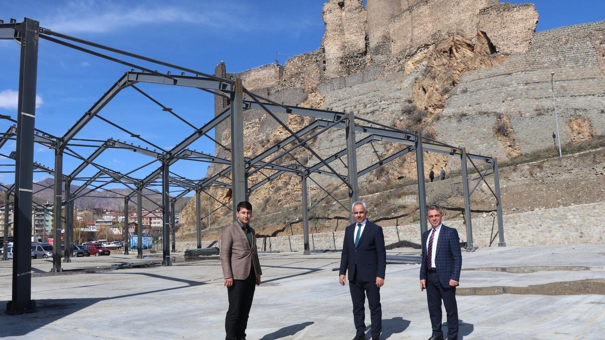 Oltu’da Modern Pazar Alanı Mayıs’ta Açılıyor!
