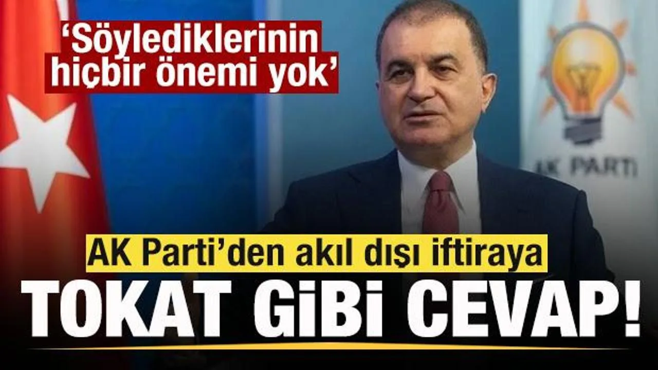 Ömer Çelik’ten Netanyahu’ya Sert Yanıt!