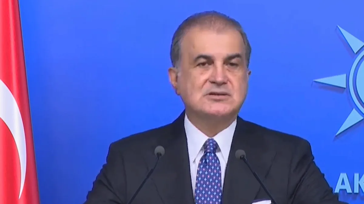 Ömer Çelik: Terörsüz Türkiye Önceliğimiz!