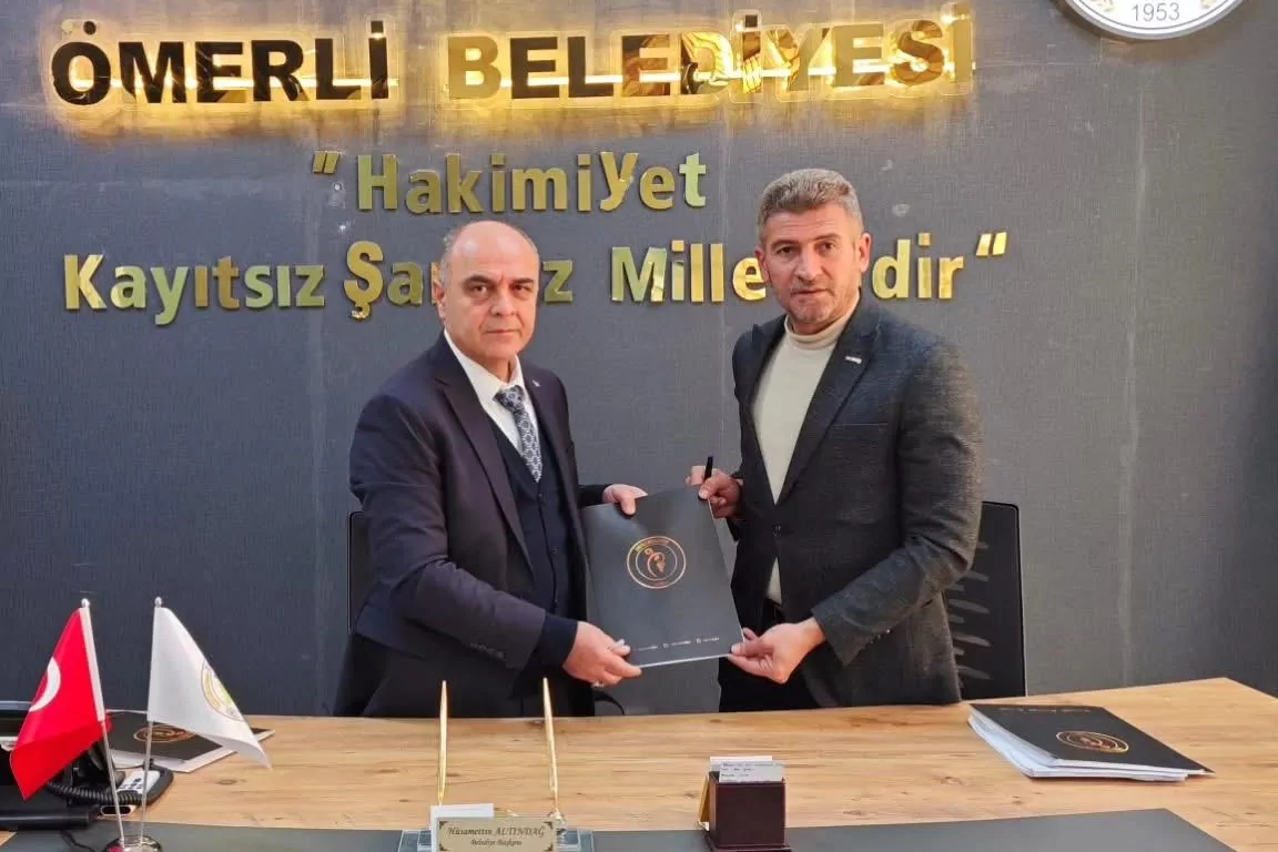 Ömerli Belediyesi Sözleşme Töreni