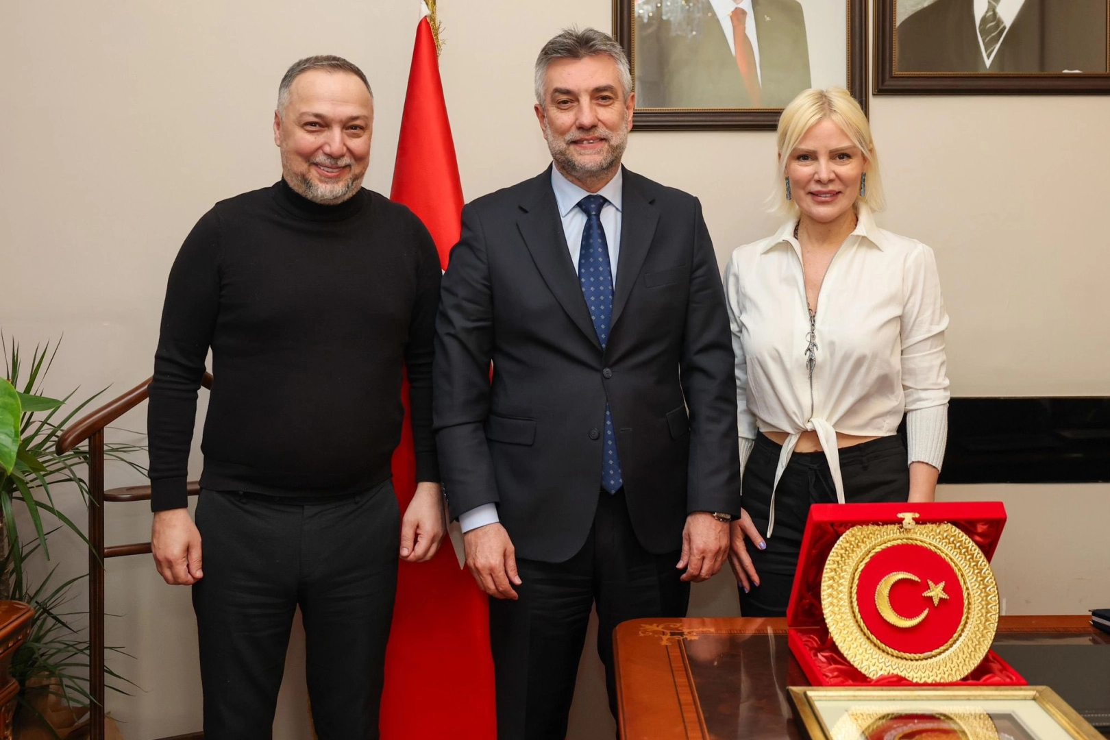 Ömür Gedik’ten İlhan Ocaklı’ya Ziyaret