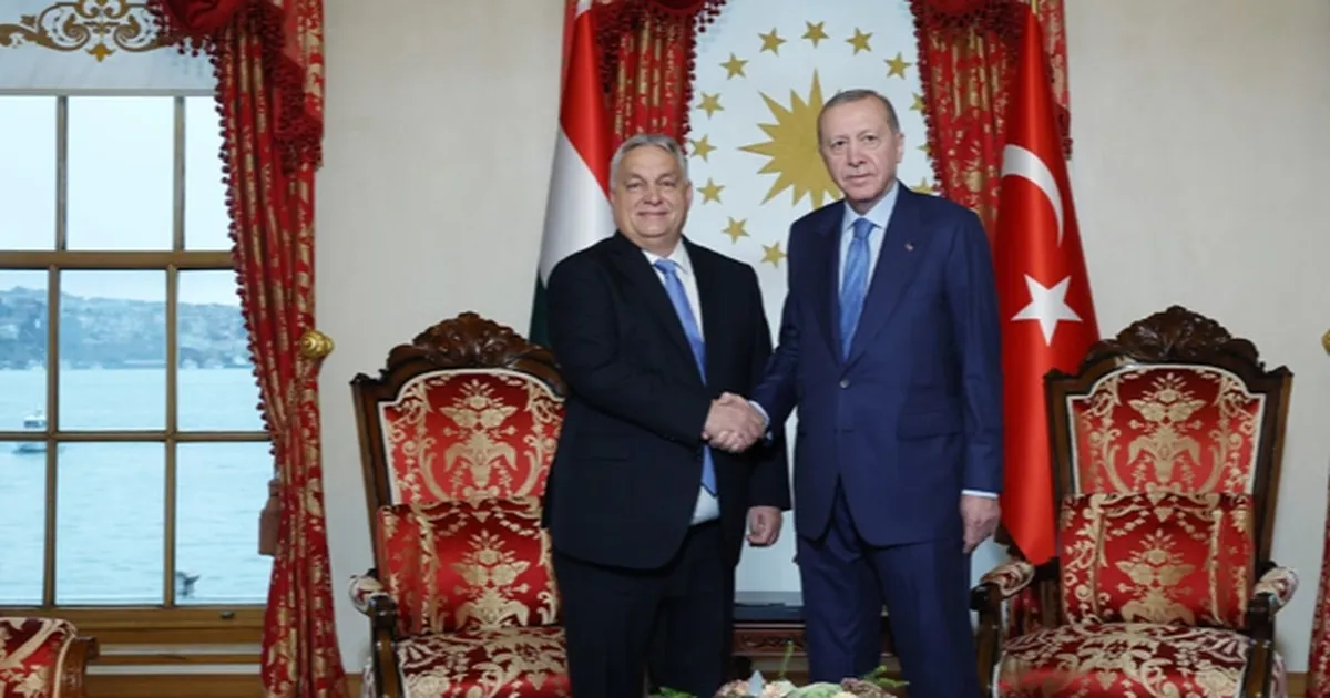 Orban Dolmabahçe’de: Erdoğan ile Görüştü