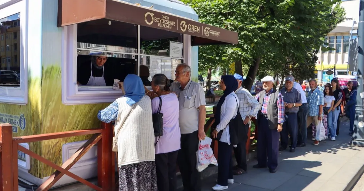 Ordu’da Halk Ekmek ile Ekonomiye Destek!
