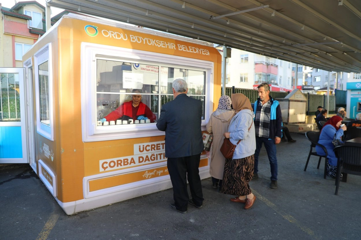 Ordu’da Hastanelerde Her Sabah Ücretsiz Çorba!