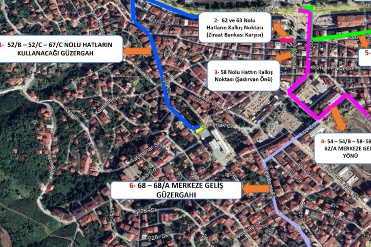 Ordu’da Hükümet Caddesi Trafiğe Kapanıyor!