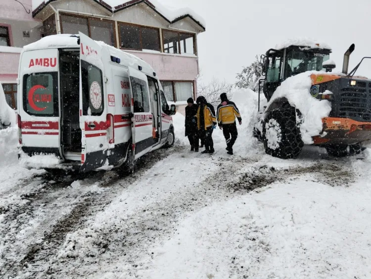Ordu’da Kar Kalınlığı 200 Santimetreye Ulaştı!