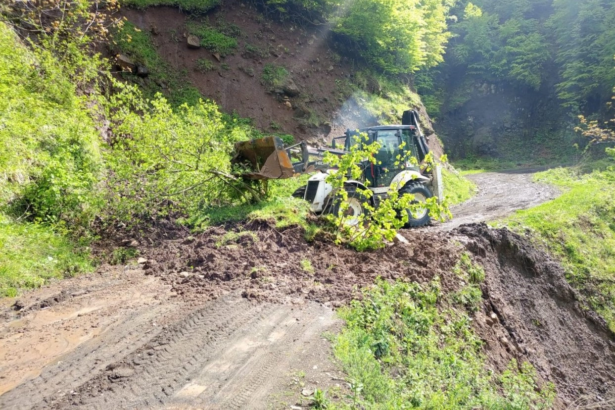 Ordu’da Kuvvetli Yağış Sonrası 120 Heyelan!