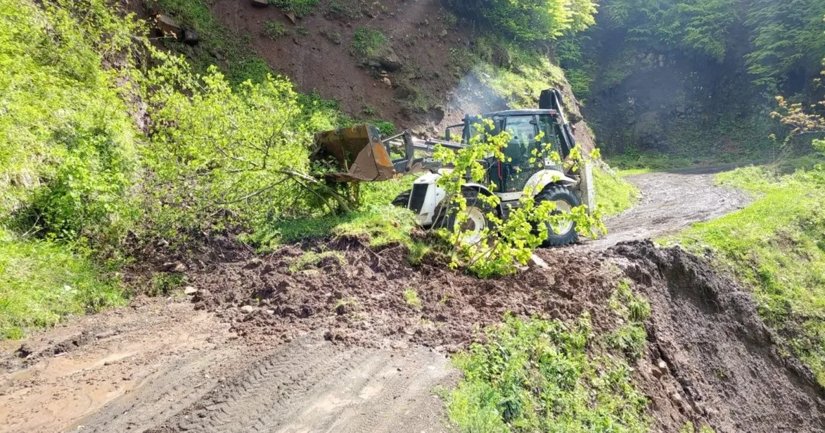 Ordu’da Yağışlar 120 Heyelana Neden Oldu!