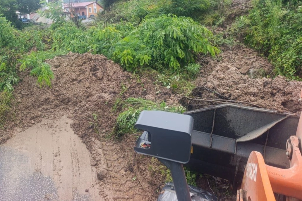 Ordu’da Yağışlar Ulaşımı Olumsuz Etkiledi!