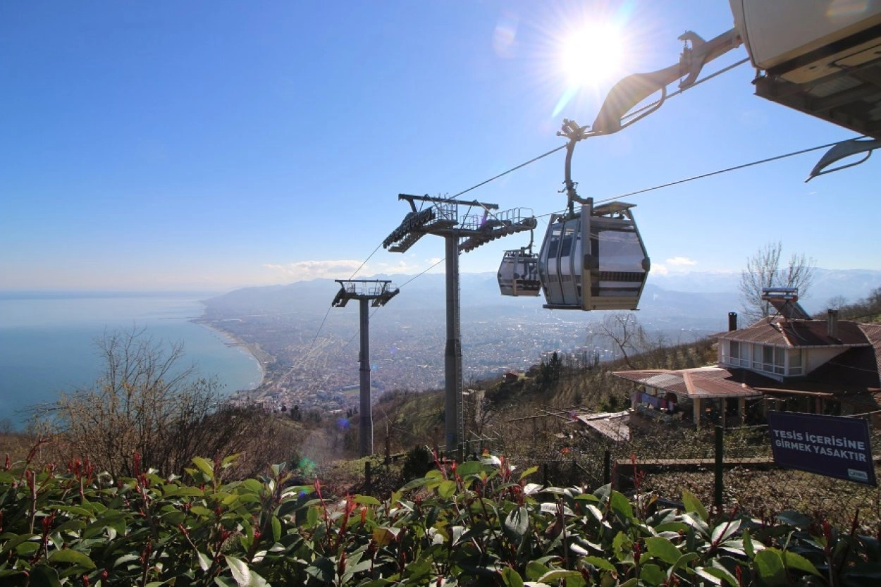 Ordu Teleferiği Yenilendi, Ziyaretçileri Bekliyor!