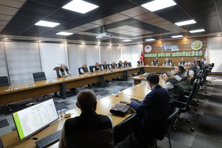 Orman Genel Müdürü Karacabey Bursa’da Yangın Denetimi