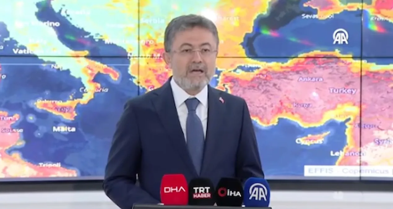 Orman Yangınlarına Karşı Güçlü Dayanışma Mesajı