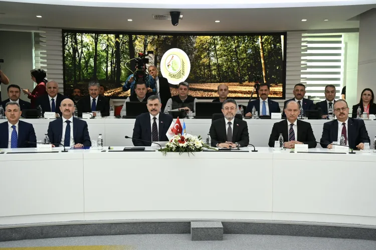 Orman Yangınlarına Karşı Kritik Toplantı Yapıldı
