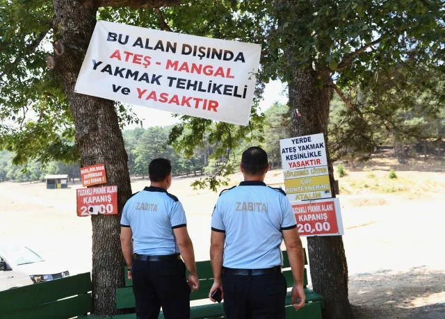 Orman Yangınlarına Karşı Piknik Alanları Denetimi